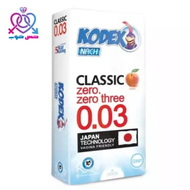 کاندوم فوق العاده نازک ۰۰۳ کدکس | هلویی