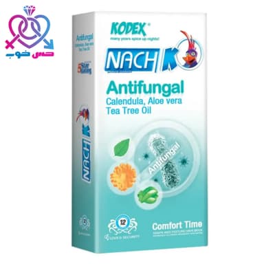 کاندوم آنتی باکتریال و ضدقارچ Antifungalکدکس|بسته ۱۰ عددی