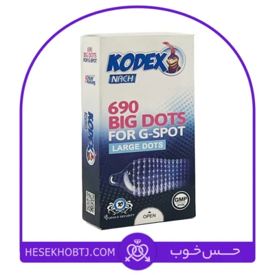 کاندوم خاردرشت Big Dots 690 کدکس 10 عددی